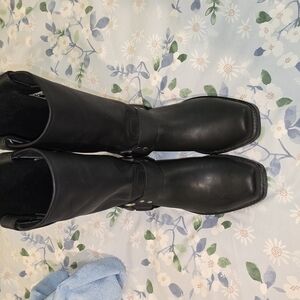 Black Leather Boots